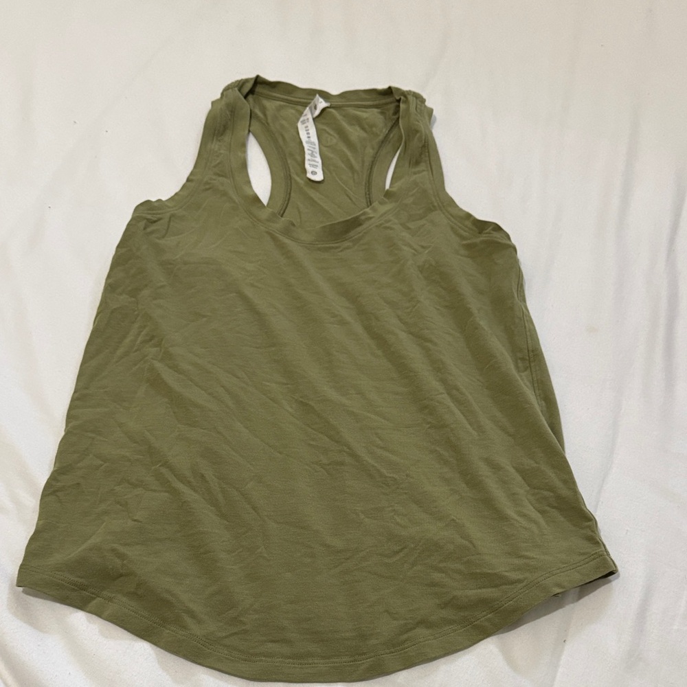 lululemon athletica  Green Tank Top